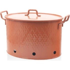 Resim The Mia Prizma Patates & Soğan Kabı 2 Hazneli Terracota 