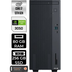 Resim Asus Expertcenter P500 Mini Tower Intel Core I7 13620H 80GB 256GB SSD RTX3050/6GB W11P Masaüstü Bilgisayar & Per4 USB Bellek P500I716512B0DP3426 