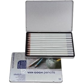 Resim Van Gogh Sketch Pencils 12li Set 