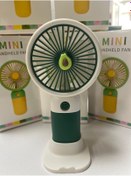 Resim Ventus Concord Ms50 Mini Fan Vantilatör Şarj Edilebilir Pilli -yeşil 