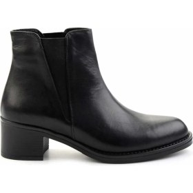 Resim Siyah Leather Kadın Bot & Bootie K02028127203 