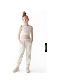 Resim Xo Kids Kız Çocuk Atlet 8-14 Yaş 36333 Ekru 