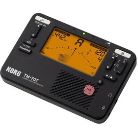 Resim Korg TM70T-BK Metronom & Akort Aleti | Nefeli ve Yaylılar İçin Üst Düzey Akort ve Ritim Eğitim Aracı 