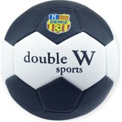 Resim Futbol Topu Dikişli 420 Gr No:5 - Fb-660-siyah Siyah 