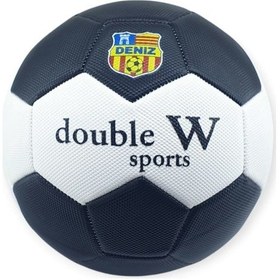 Resim Futbol Topu Dikişli 420 Gr No:5 - Fb-660-siyah Siyah 