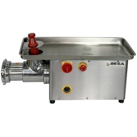 Resim Besa 32 Numara Redüktörlü Kıyma Makinesi Çelik 