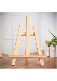 Resim Childgen Mini Sanatçı Boya Seti - Şövale Tuval Parmak Boya Sulu Boya Seti 2 