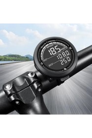 Resim SARİSSA BİSİKLET Sarissa Kablolu Büyük Ekran Dijital Kilometre Sayacı Su Geçirmez Bisiklet Bilgisayarı 