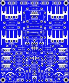 Resim 2000 Watt Stereo Çift Kanal Amfi Devresi 