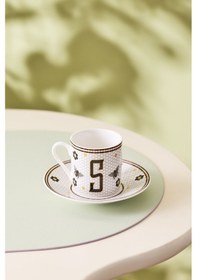 Resim Karaca S Harfli Kahve Fincanı 80 ml 