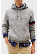 Resim Tommy Hilfiger Erkek Sweat Mw0mw40479 P91 Gri Gri 
