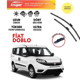 Resim Kruger Fiat Doblo Silecek Araca Özel Aparat 2010-2017 arası 