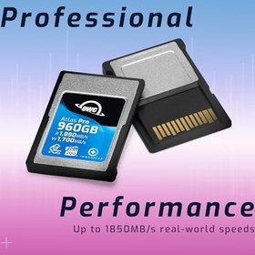 Resim OWC 960GB Atlas Pro Yüksek Performanslı Cfexpress 4.0 Tip A Hafıza Kartı Profesyonel Sınıf, 1850MB/s'ye kadar Okuma ve 1700MB/s Yazma Hızı 