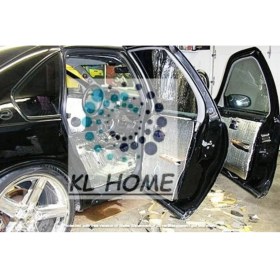 Resim Kl Home 1,5m2 (150CMX100CM) 6mm Alumunize Folyolu Ses Yalıtım Oto-Karavan Kaput Altı Kendinden Yapışkanlı 