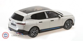 Resim 1:18 Minichamps 2023 BMW IX Metallic White 