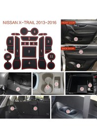Resim Nissan 2013 - 2016 X-Trail Araç Içi Silikon Kaymaz Ped Kaplama Se (547217068) 
