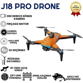 Resim Blue İnter Blue Inter J18 Pro 4K Çift Kameralı Katlanabilir Drone 