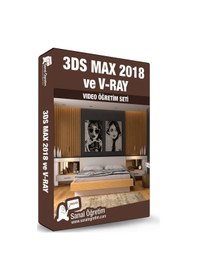 Resim 3DS Max 2018 ve V-Ray Video Ders Eğitim Seti 
