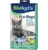 Resim Biokats Eco Bags Kedi Kumu Doğa Dostu Hijyen Torbası XXL 12'li 