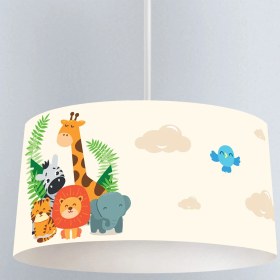 Resim instababyrooms Çocuk Odası Dijital Baskılı Dekoratif Sarkıt Avize Model 288 