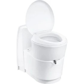 Resim Thetford C223-CS 12V Kasetli Döner Tuvalet (Servis Kapağı Dahil) 