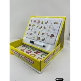 Resim Hype Store Oyuncak Ingilizce Manyetik Tabletli Silinebilir Kalemli 79 Parça Eğitici Ingilizce Harf Seti - Yazı Tahtalı 