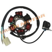 Resim Cup / Cub 100 Statör [6 Bobinli 5 Kablo] 