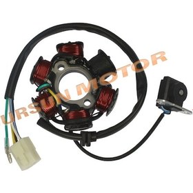 Resim Cup / Cub 100 Statör [6 Bobinli 5 Kablo] 