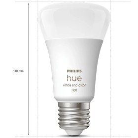 Resim Philips Huewca 9-75W Renkli Akıllı Başlangıç Seti 3'lü Kumandalı E27 Bluetooth Özellikli 