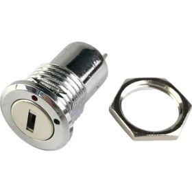 Resim Powermaster IC-195A Anahtarlı Switch 0-1 16 mm K16-101 