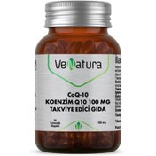 Resim VENATURA CoQ-10 Koenzim Q10 Takviye Edici Gıda 100mg 30 Kapsül 