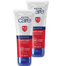 Resim Avon Care Gliserin Ve Badem Yağı İçeren El Kremi 2 x 75 ML 