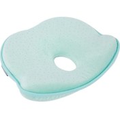 Resim Kosona 0-1 Yaş Bebek Hafıza Köpük Yastığı - Dik Yürek Koruma, Yıkama Uygun, Sağlıklı Uyku, Mavi Kadife 