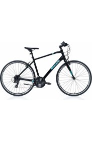 Resim Bianchi T008 24 Vites V-Fren 46 cm Erkek Şehir Bisikleti Siyah Celeste 