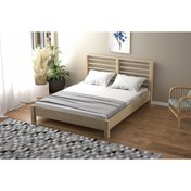 Resim YAPSA HOME MOBİLYA Sina-doğal Masif Ahşap Karyola 