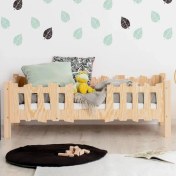 Resim MiniWood Ahşap Beşik Yatak Çocuk ve Bebek Karyolası Venüs 