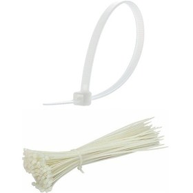 Resim 50 Adet Plastik Cırt Kelepçe Kablo Bağı Kablo Düzenleyici-4.8 X 380 Mm Çok Renkli 