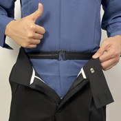 Resim 1 adet Şık Polyester Erkek Kemer, Toka ile - Dayanıklı, Moda, Düğünler, İş ve Gelin Hediyesi için Mükemmel, Düğün Aksesuarı | Şık Kemer Tasarımı | Dayanıklı Kemer Tokası 