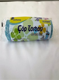 Resim YAMAÇ GLOBAL JUMBO Boy Ev Ofis Çöp Torbası 80X110 Cm 5 Rulo 50 Adet 