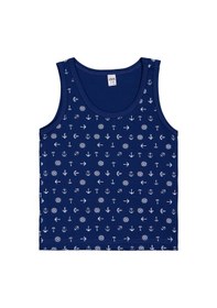 Resim Civil Boys Sailor 2-10 Yaş Erkek Çocuk 2'li Atlet - Standart 