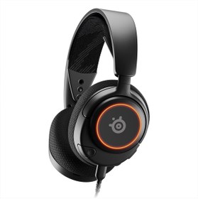 Resim SteelSeries Arctis Nova 3 Ssh61631 Mikrofonlu Siyah Kablolu Gaming (OYUNCU) Kulaklık 