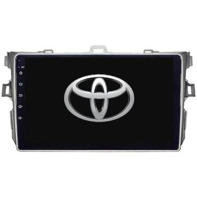 Resim Toyota Corolla Araç Multimedya Android Ekran Carplay Double Teyp 4+64 9" 07-13 Gri Blueway Kck 