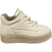 Resim Guja 25k419-1 Bilek Boy Kadın Spor Ayakkabı Bej 