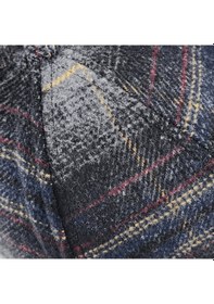 Resim Hedea İskoç Tartan Desen Şapka Siyah Siyah 