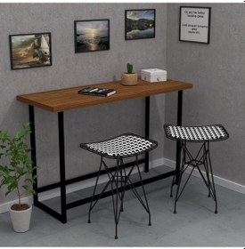 Resim Knsz kafes tel bar taburesi 1 li artis55 syhkono ofis cafe bahçe mutfak 