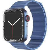 Resim Sones Mutural Sıvı Silikon Manyetik Kordon Watch Band iOS Uyumlu Watch Ultra 49mm-watch Ultra 9-8-7 45mm Akıllı Saat Aks. 49487545 