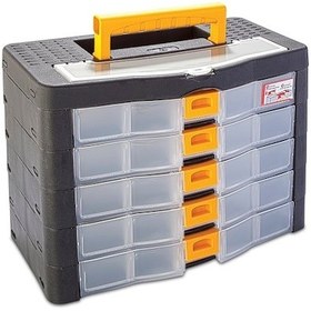 Resim Süper Bag 5 Katlı Organizerli Çekmeceli Takım Çantası - Asr2071 