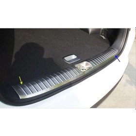 Resim Sportage 2016-2019 Içın Uyumlu Bagaj Esık Koruması Krom 