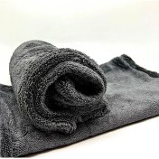 Resim Twisted Çift Taraflı Havlu Bez (Gri) 50X80 cm 1200 Gsm 