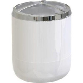 Resim Prima Nova Lima Xl Diş Fırçalık Krom Dekorlu - Beyaz Beyaz 